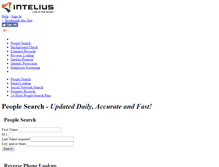 Tablet Screenshot of pics.intelius.com