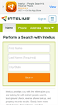 Mobile Screenshot of intelius.com